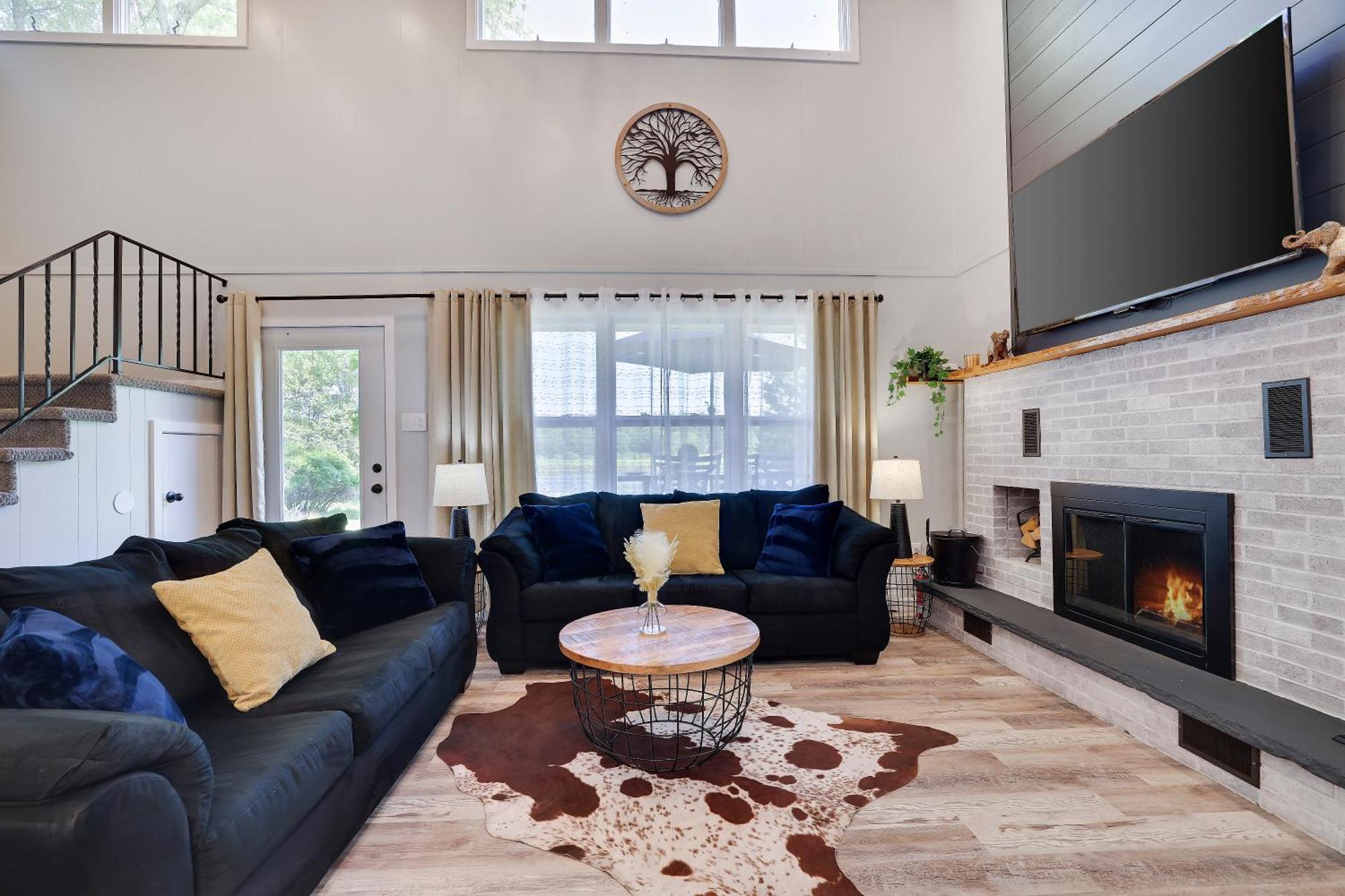 Poconos Brand New Lakefront Oasis 1 Acre, Hottub Gameroom Firepits Talk About Privacy Albrightsville Exteriör bild